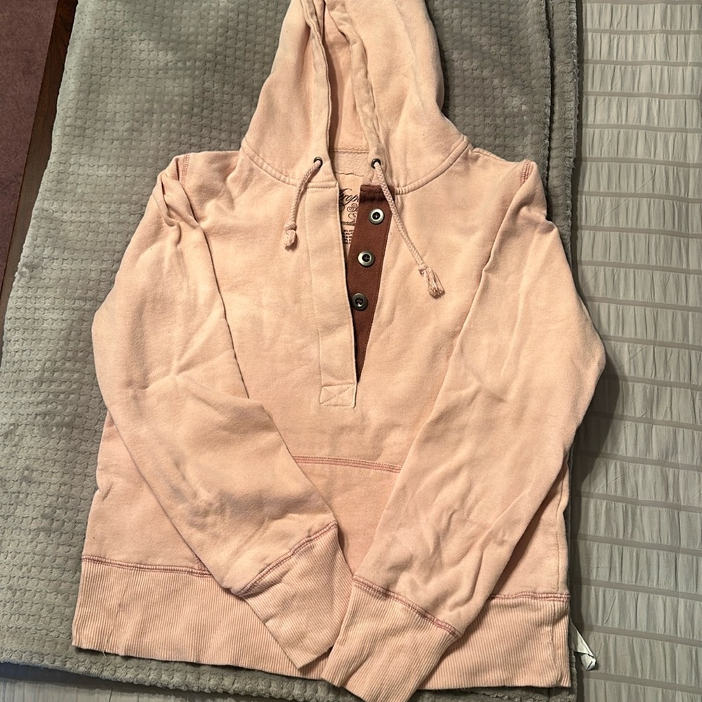 Vintage Aeropostale Quarter Button Sweatshirt